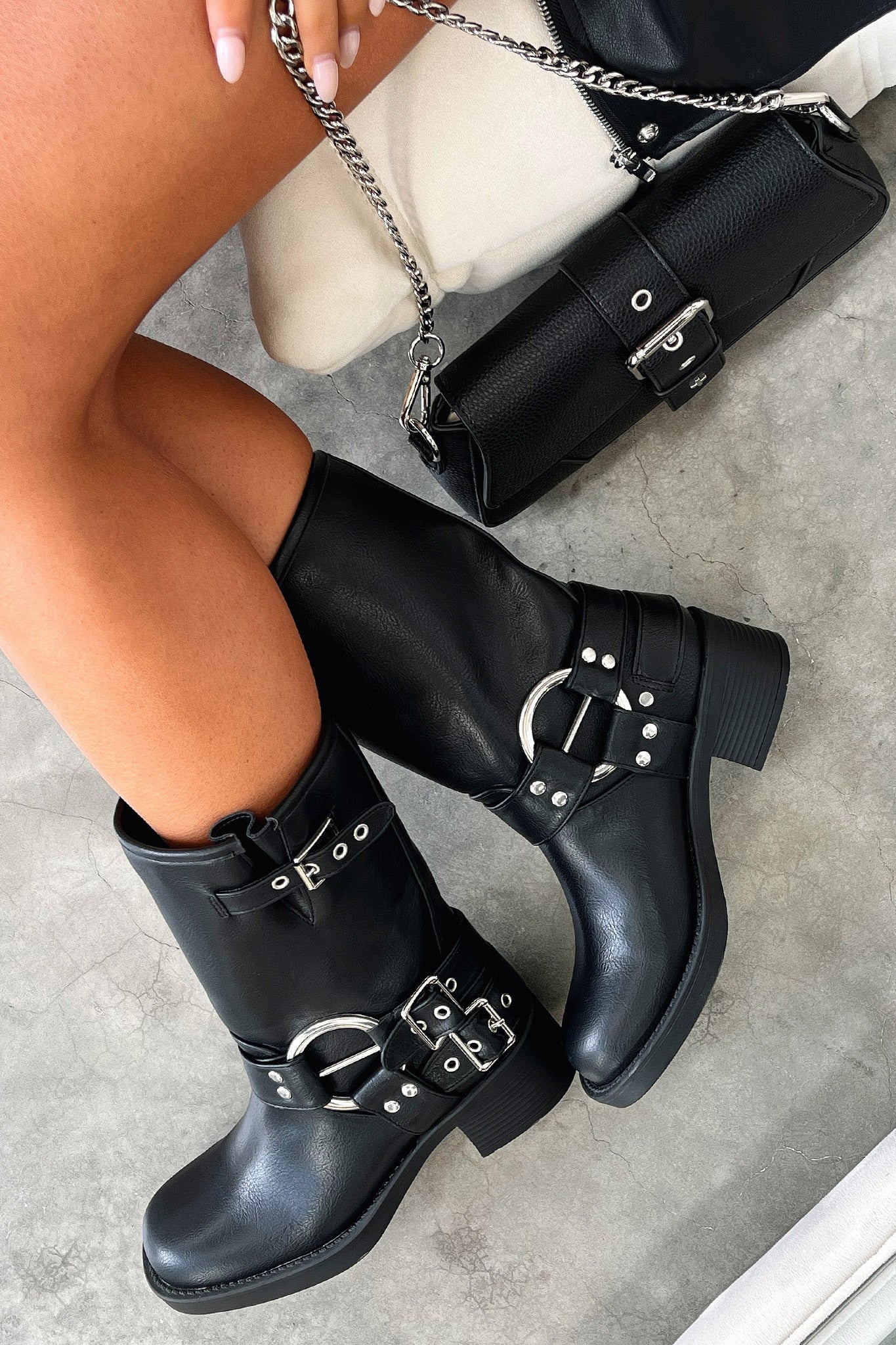 Rhea™ | Women's Black Short Boots