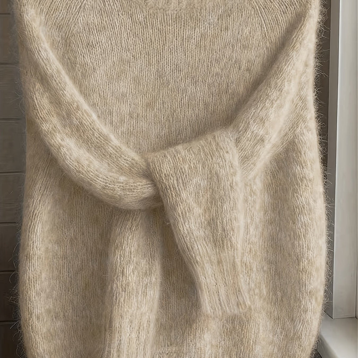 Arvona | Women's Fuzzy Knit Pullover Sweater