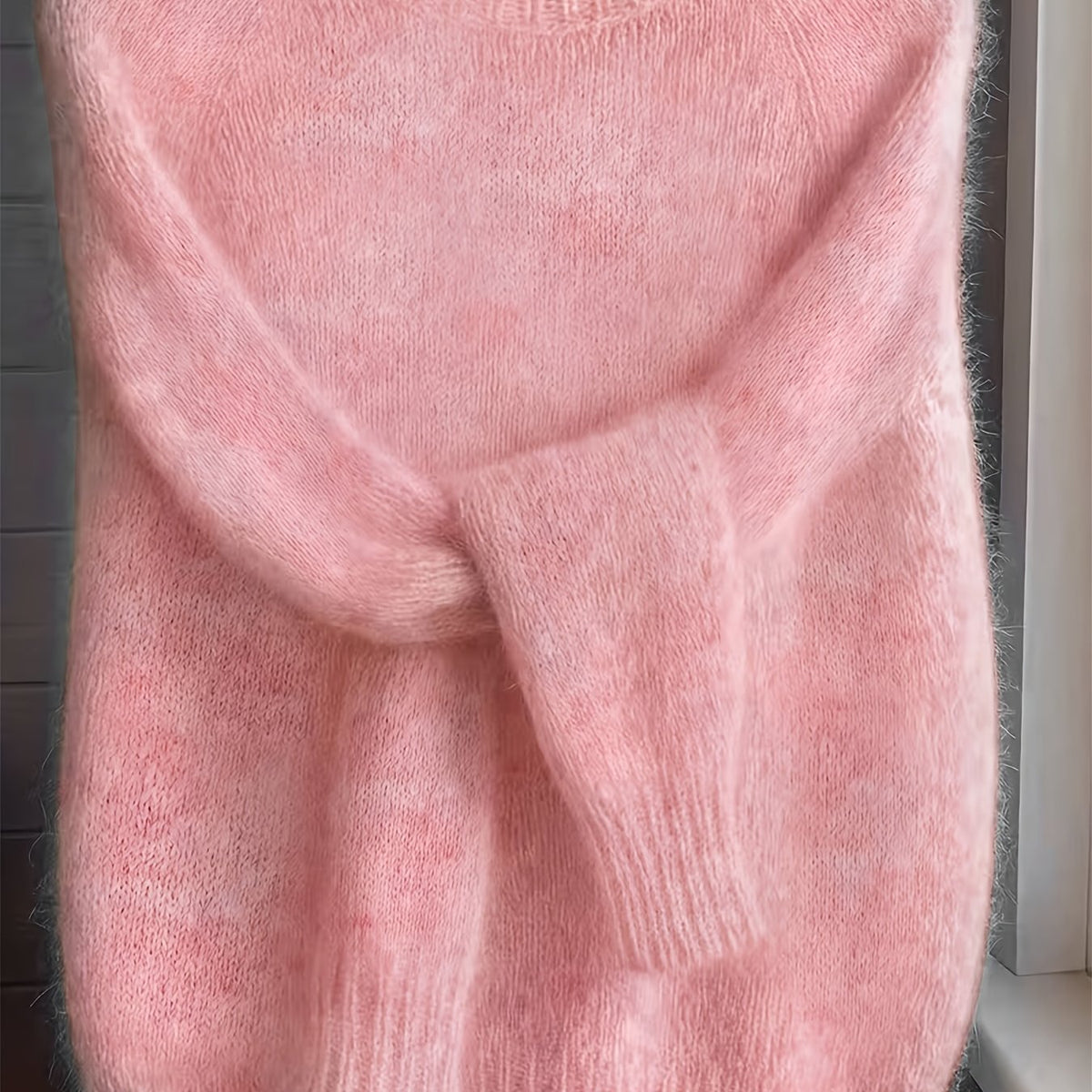 Arvona | Women's Fuzzy Knit Pullover Sweater