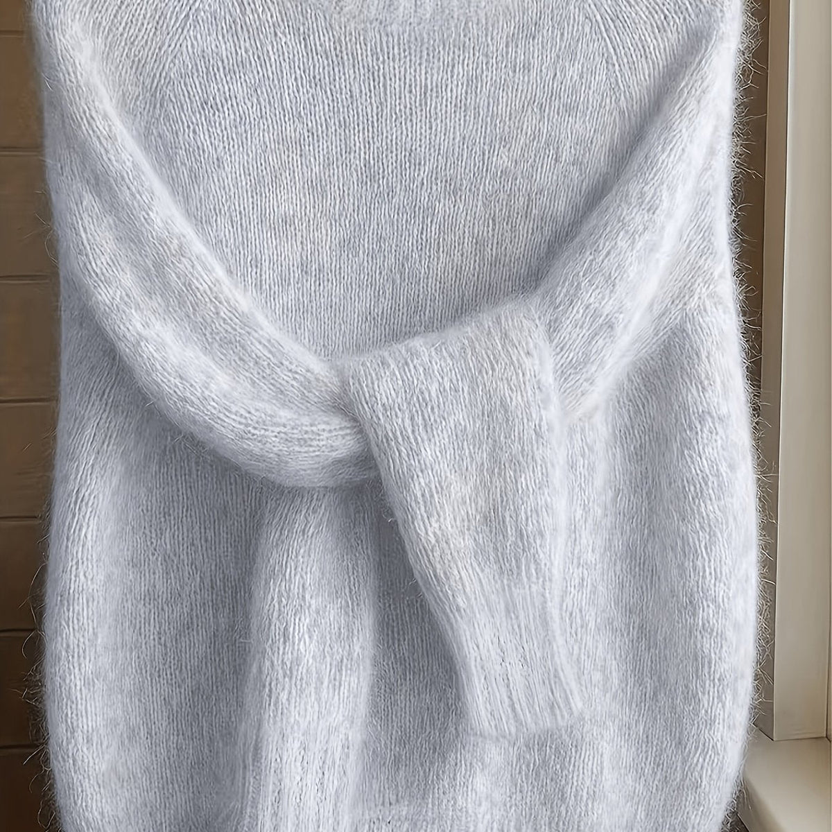 Arvona | Women's Fuzzy Knit Pullover Sweater