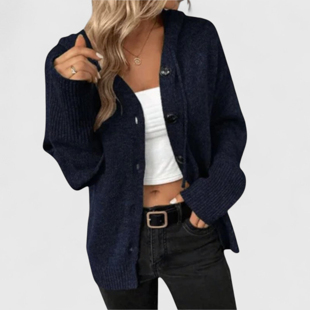 Brindara | Women's Relaxed Fit Knit Cardigan