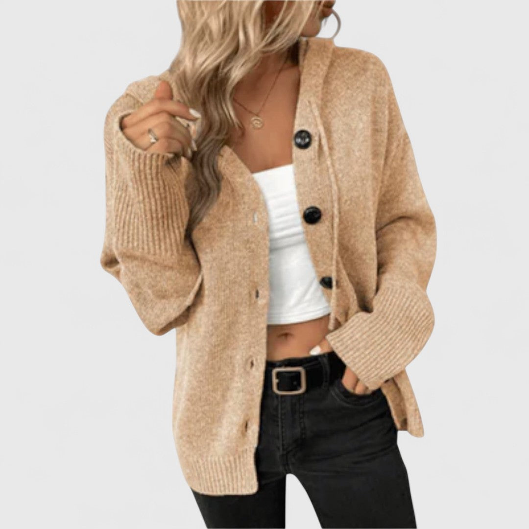 Brindara | Women's Relaxed Fit Knit Cardigan