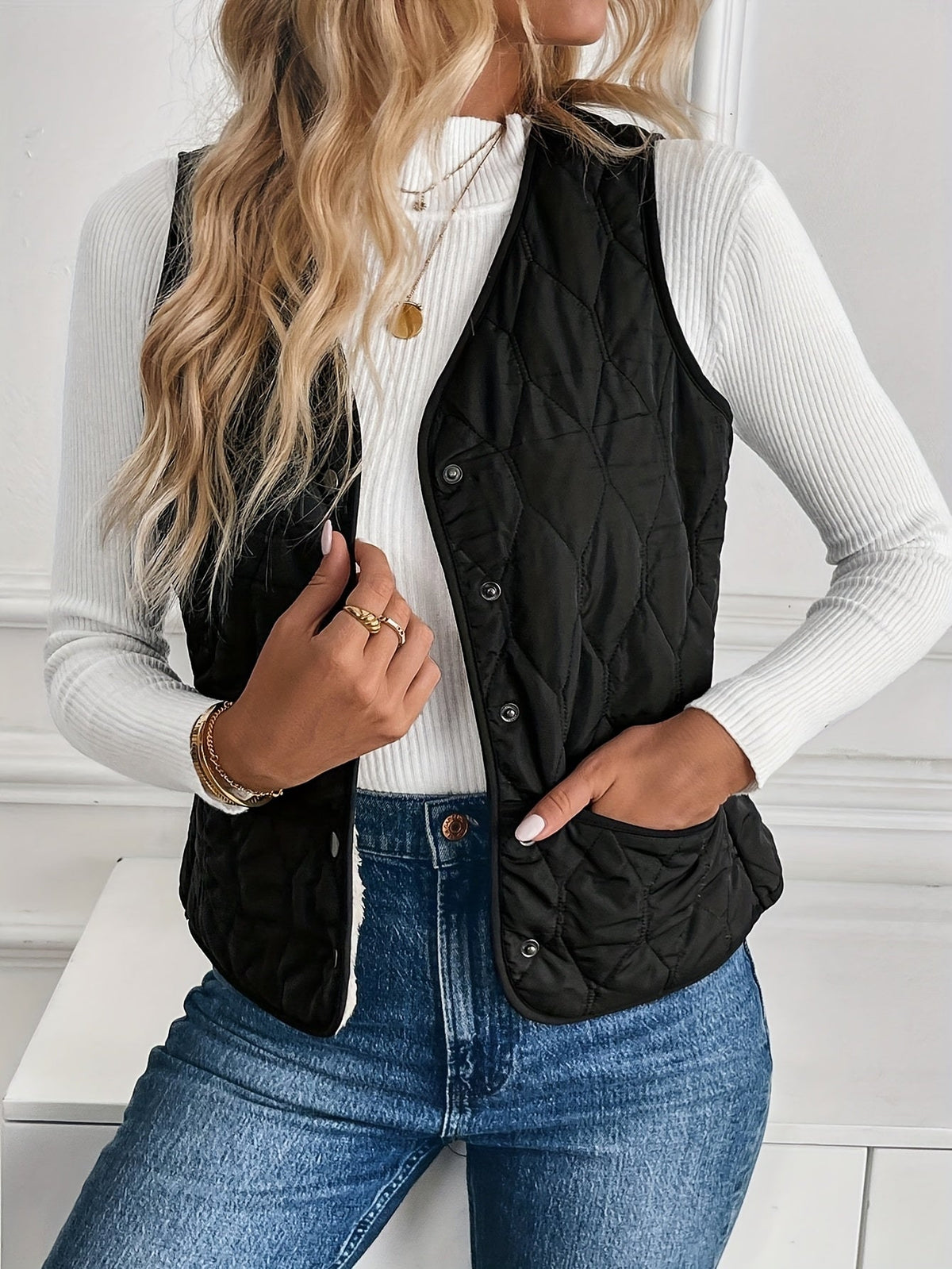 Bryndara | Women's Reversible Quilted Vest
