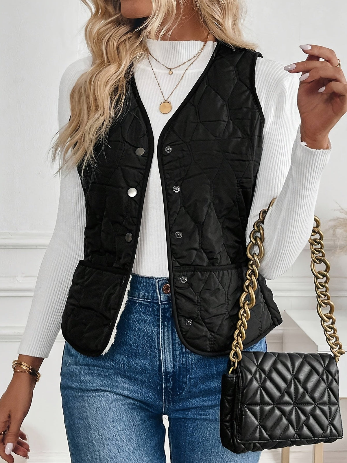 Bryndara | Women's Reversible Quilted Vest