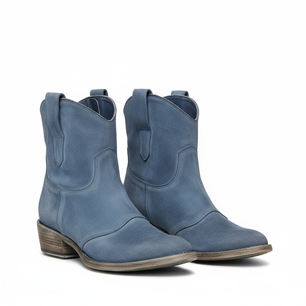 Henny™ | Vintage Cowboy Ankle Boots