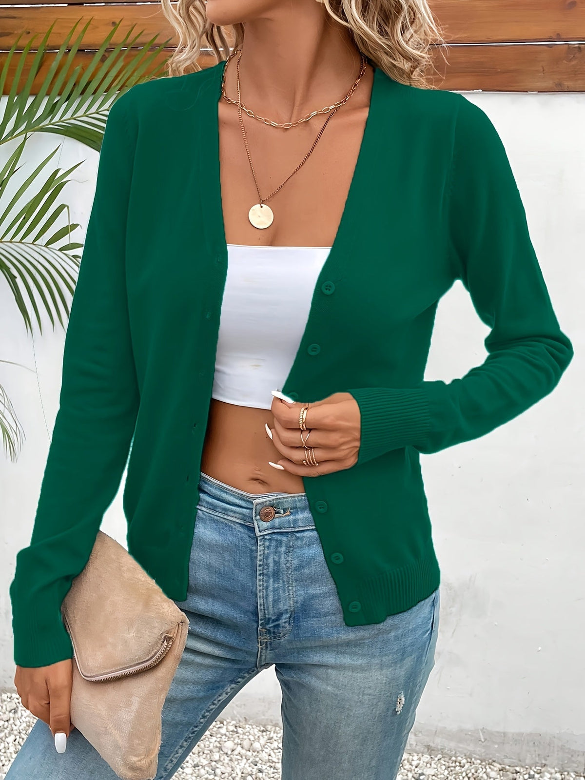 Calindra | Women's Button-Front Cardigan Sweater