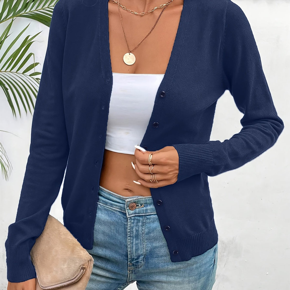 Calindra | Women's Button-Front Cardigan Sweater