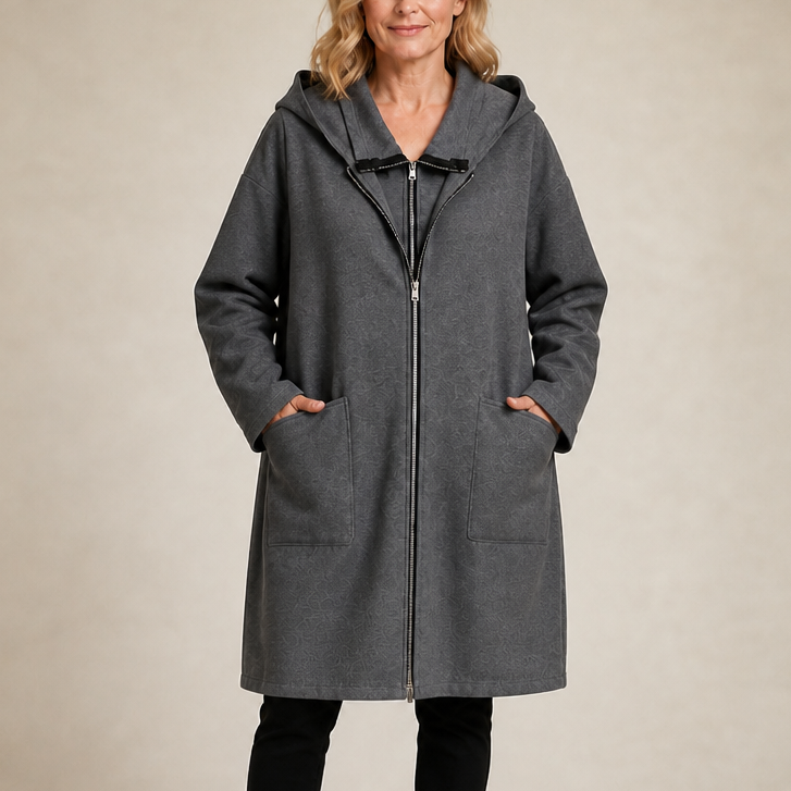 Calveth | Women's Hooded Mid-Length Winter Coat