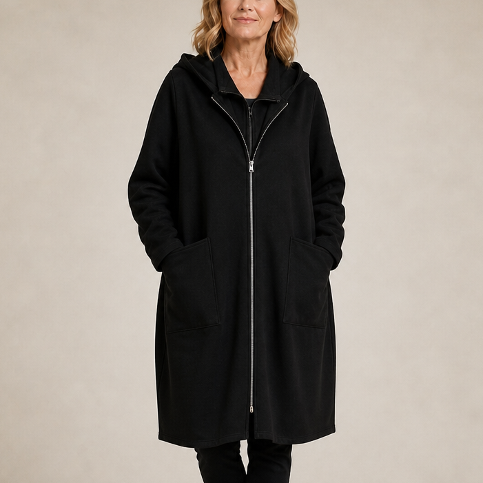 Calveth | Women's Hooded Mid-Length Winter Coat
