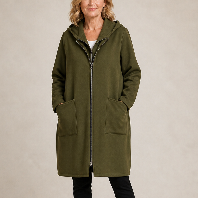 Calveth | Women's Hooded Mid-Length Winter Coat