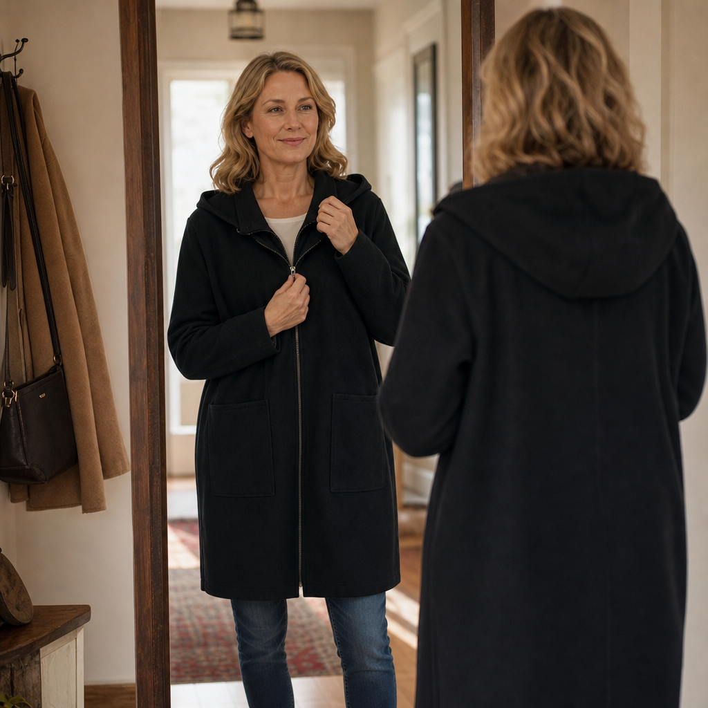 Calveth | Women's Hooded Mid-Length Winter Coat