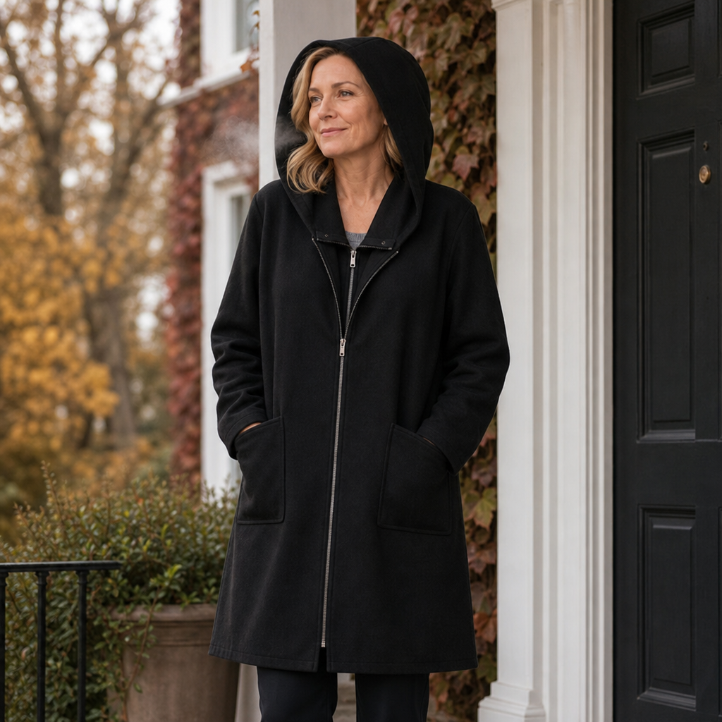 Calveth | Women's Hooded Mid-Length Winter Coat