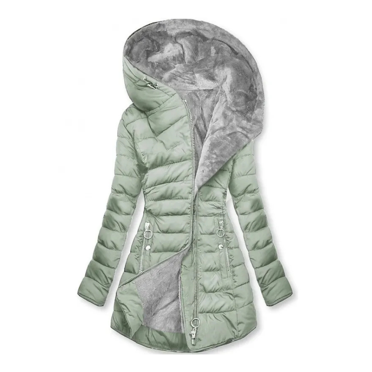 Calveth | Women's Hooded Puffer Jacket Winter Coat
