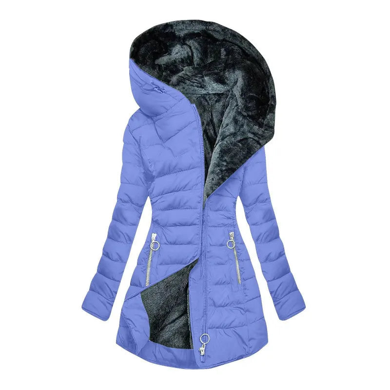Calveth | Women's Hooded Puffer Jacket Winter Coat