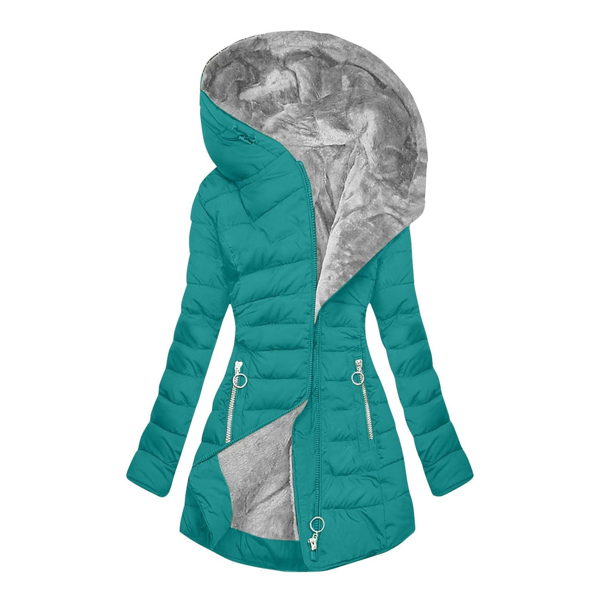 Calveth | Women's Hooded Puffer Jacket Winter Coat