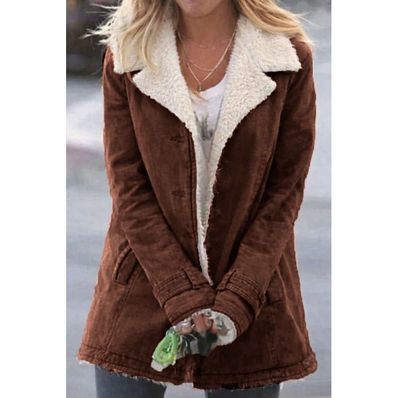 Calveth | Women's Sherpa-Lined Winter Coat