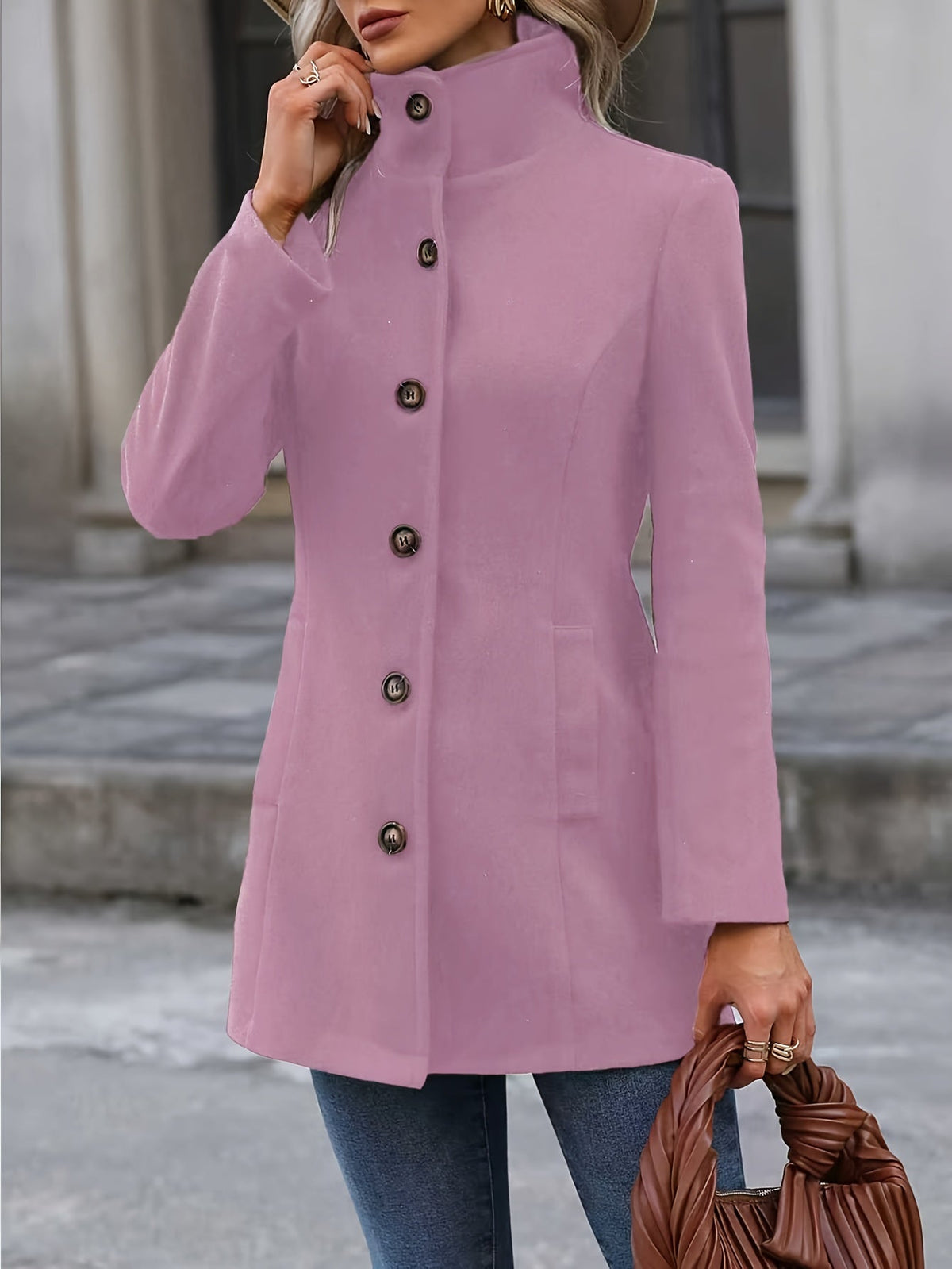 Calveth | Women's Single-Breasted Fall Coat