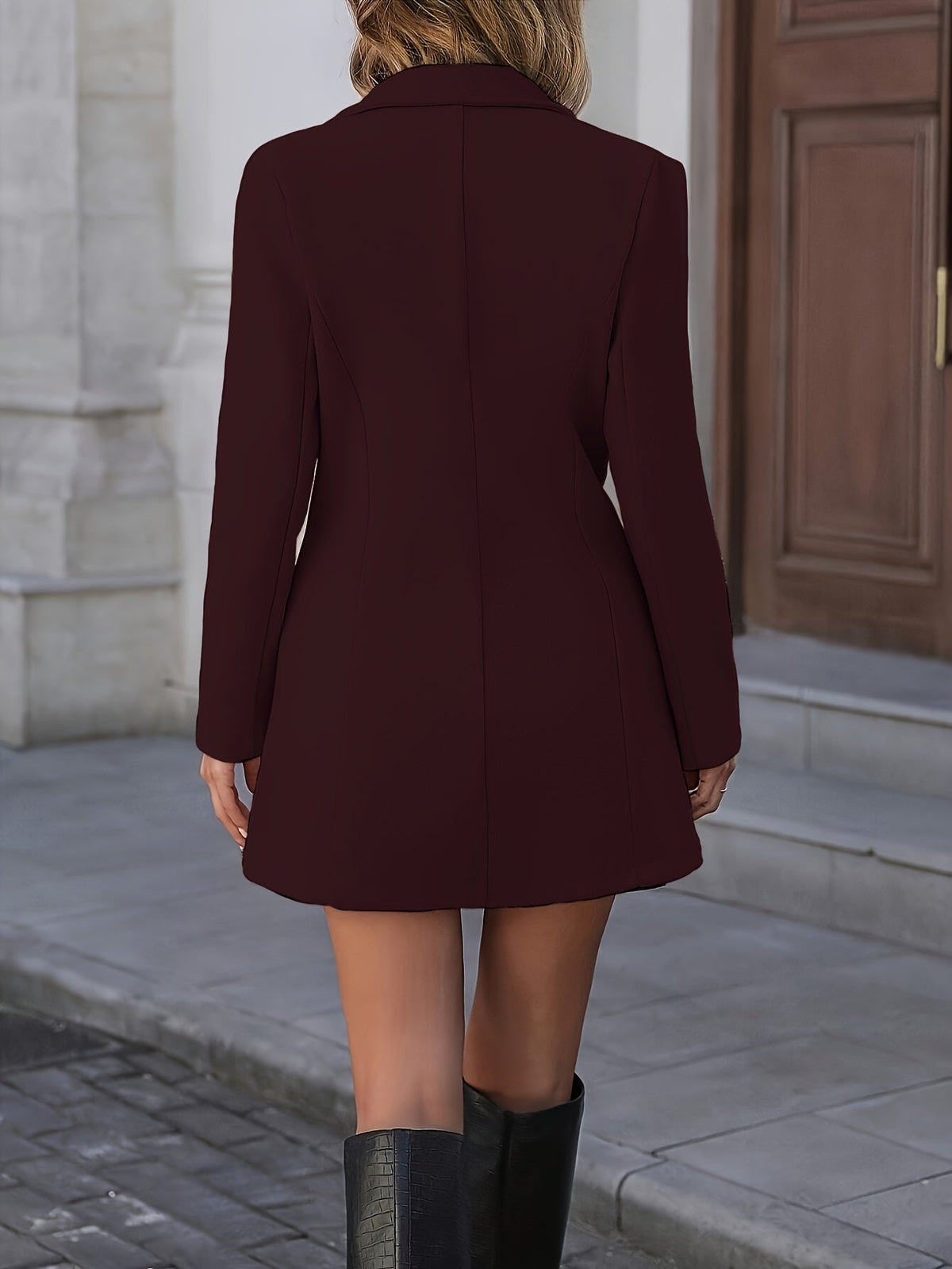 Calveth | Women's Single-Breasted Fall Coat