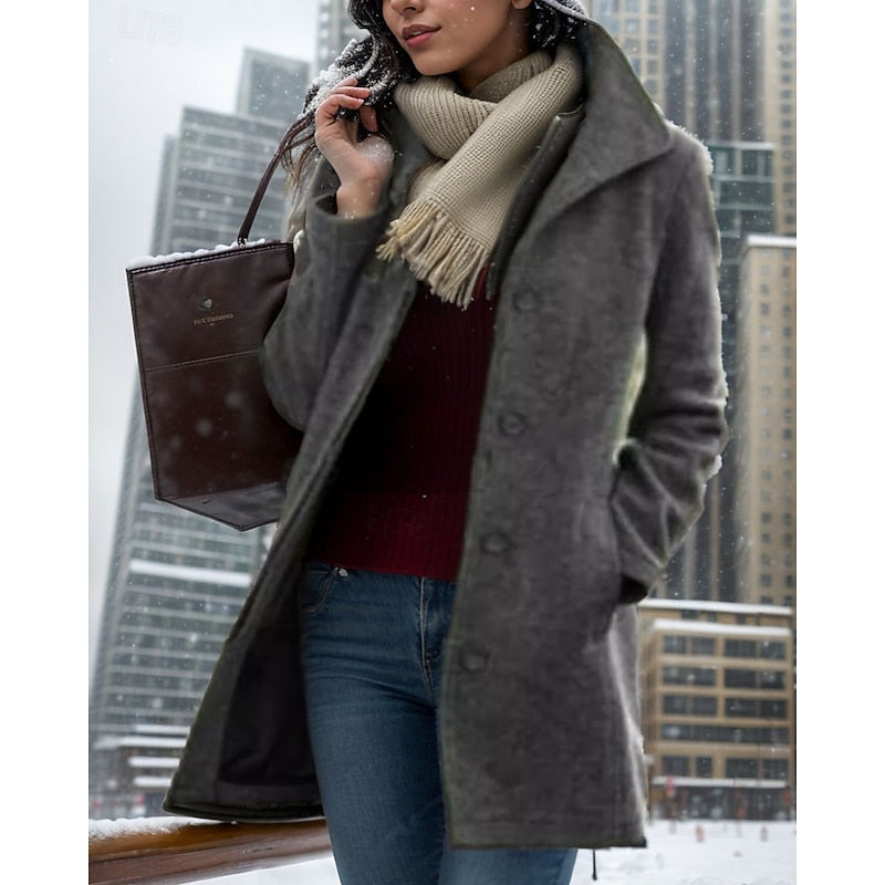 Calveth | Women's Single-Breasted Winter Coat