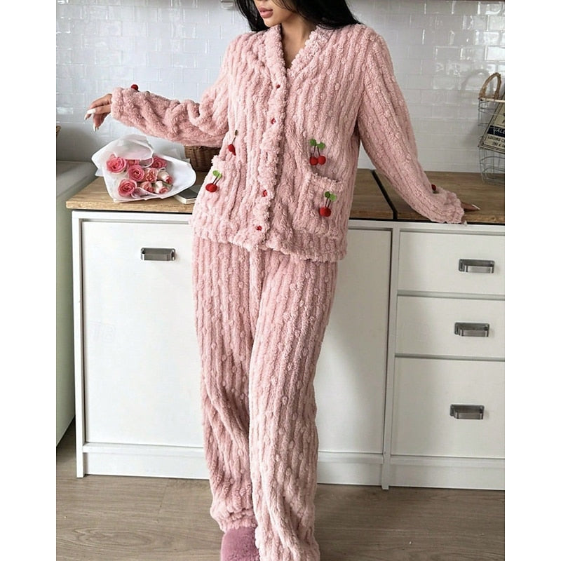 Calvina | Women's Cozy Lounge Set Two-Piece
