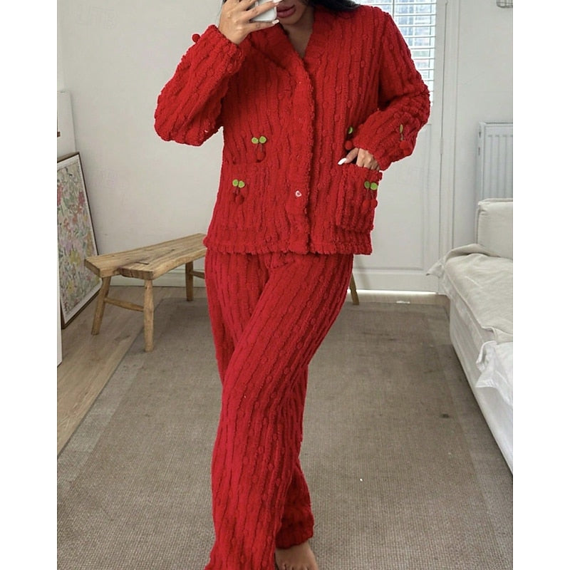 Calvina | Women's Cozy Lounge Set Two-Piece