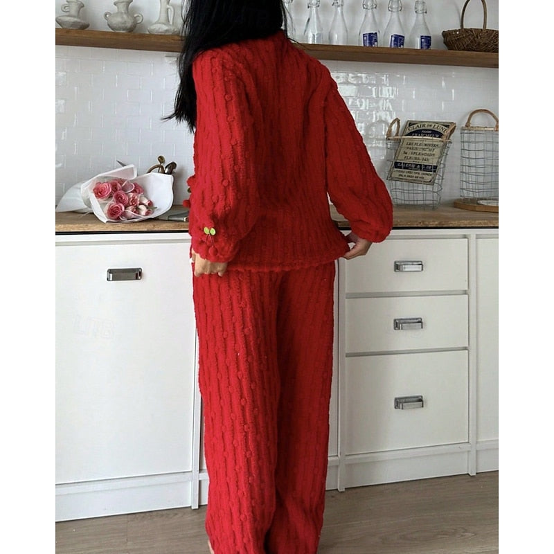 Calvina | Women's Cozy Lounge Set Two-Piece