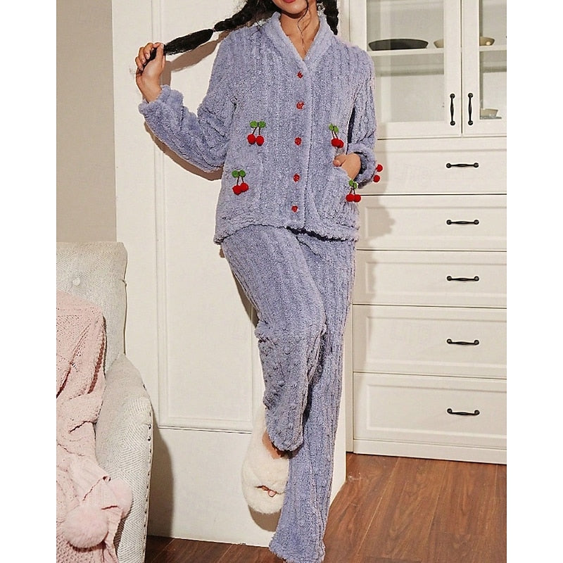 Calvina | Women's Cozy Lounge Set Two-Piece