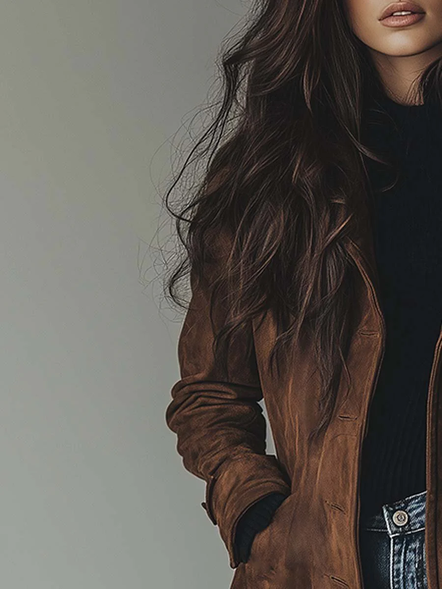 Calvorne | Women's Trench Coat Double-Breasted
