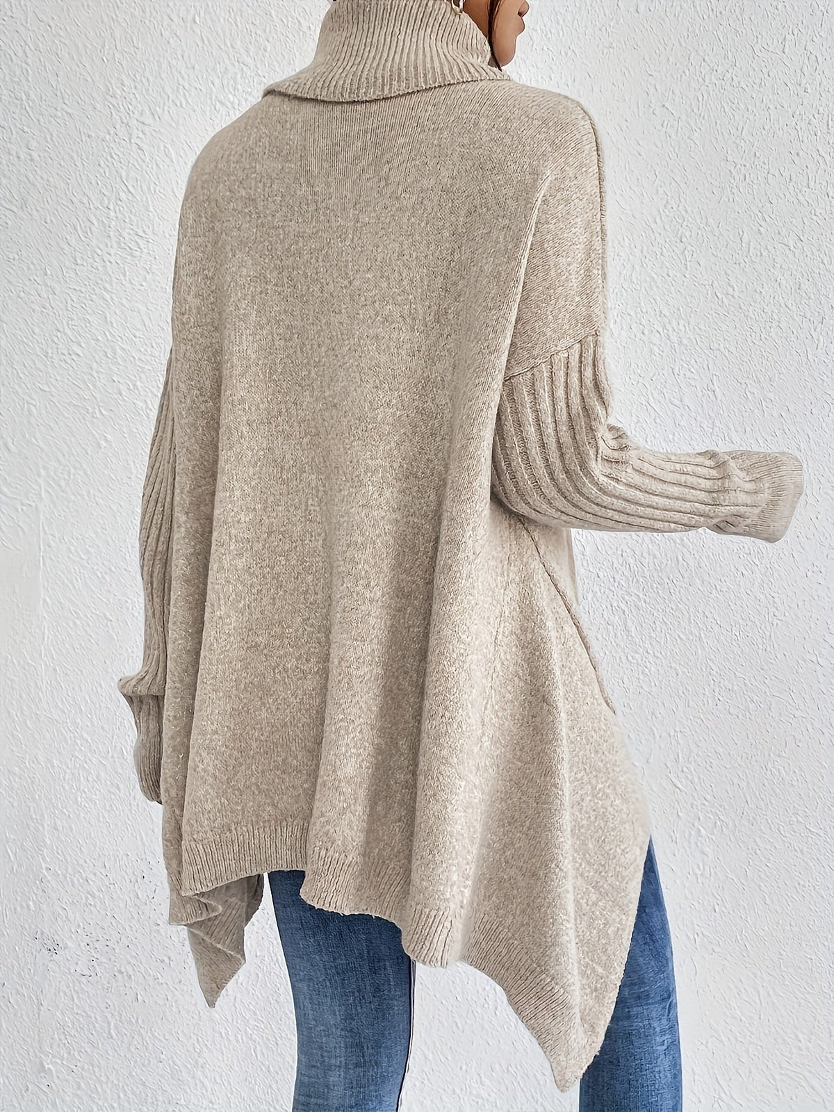 Celestia | Women's Turtleneck Oversized Sweater