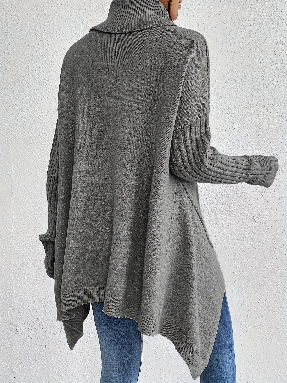 Celestia | Women's Turtleneck Oversized Sweater