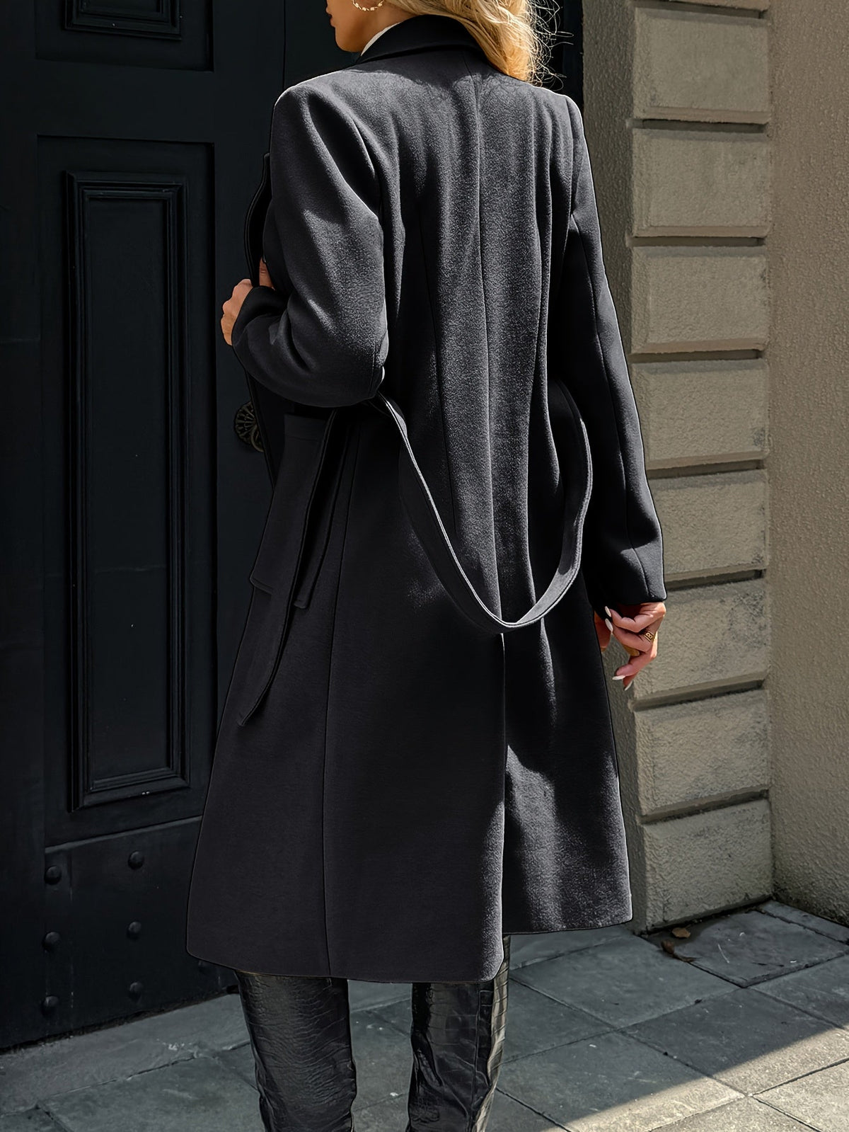 Coralie | Women's Belted Long Coat