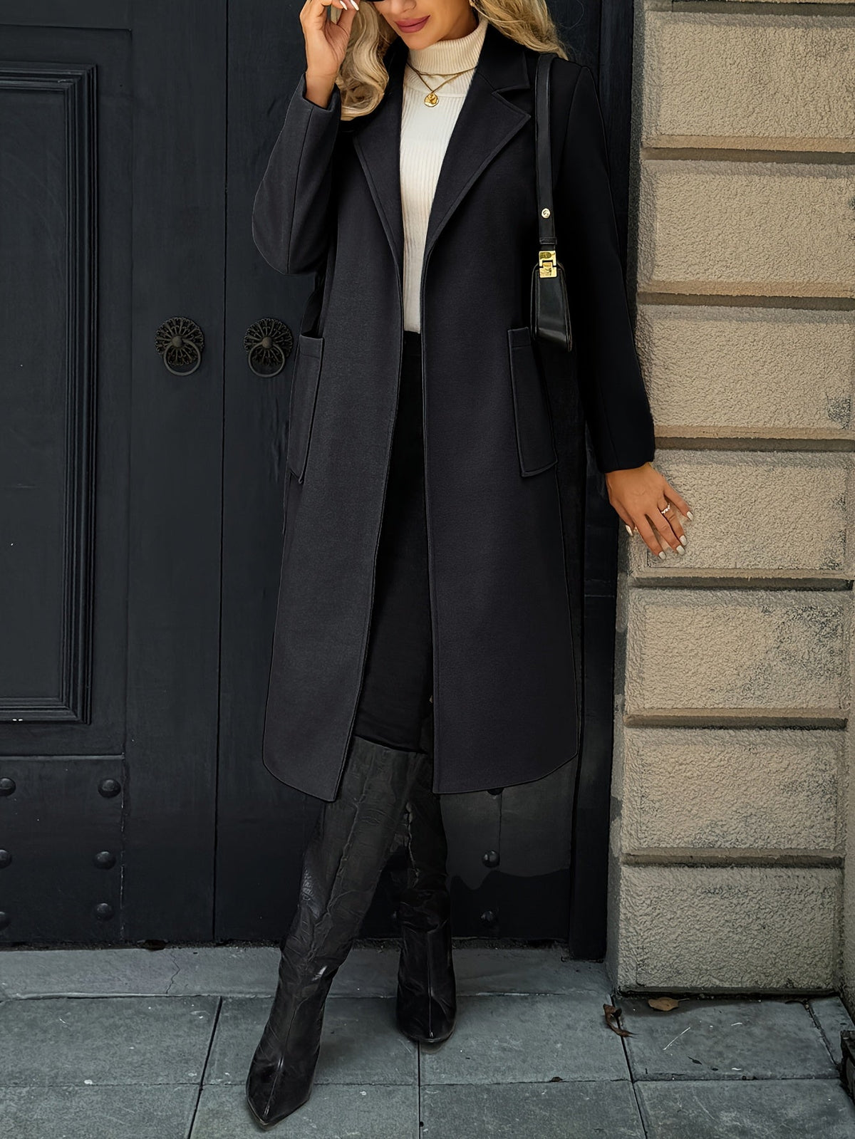 Coralie | Women's Belted Long Coat