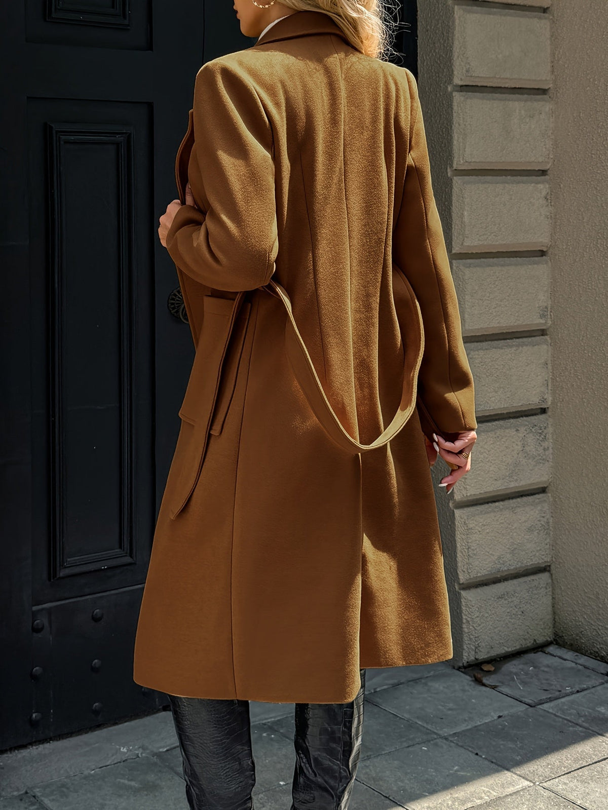 Coralie | Women's Belted Long Coat
