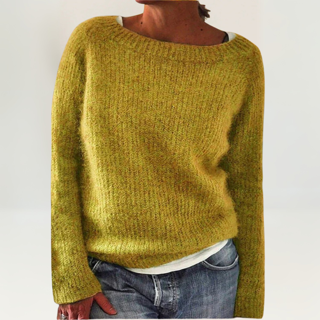 Coralie | Women's Relaxed Fit Knit Pullover Sweater