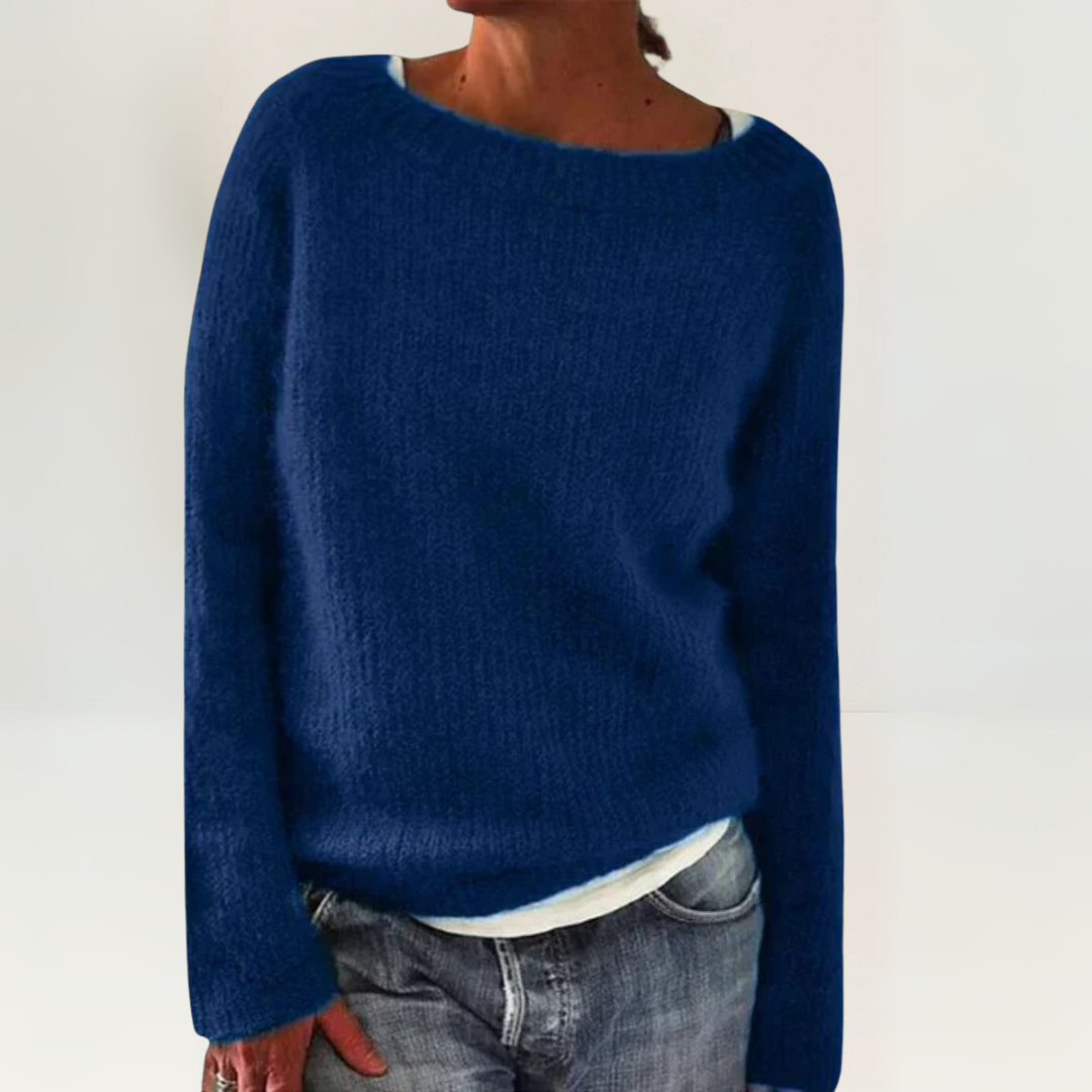 Coralie | Women's Relaxed Fit Knit Pullover Sweater