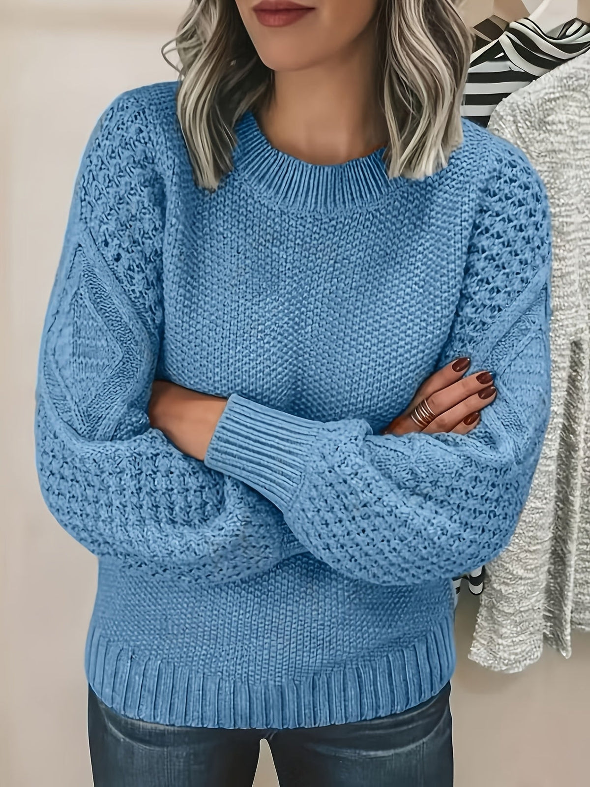 Cressida | Women's Cable Knit Pullover Sweater
