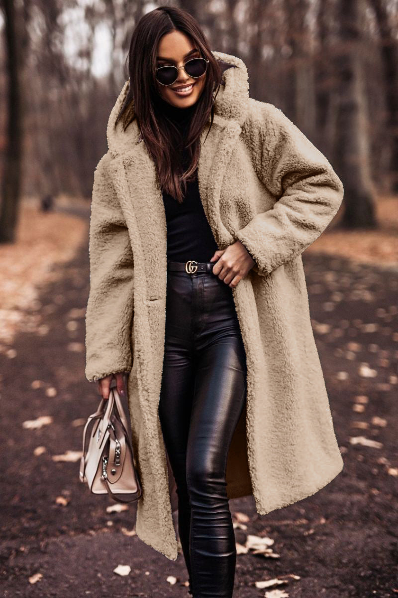 Cresswyn | Women's Oversized Teddy Bear Coat