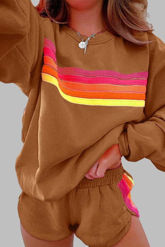 Darwyn | Women's Striped Loungewear Set