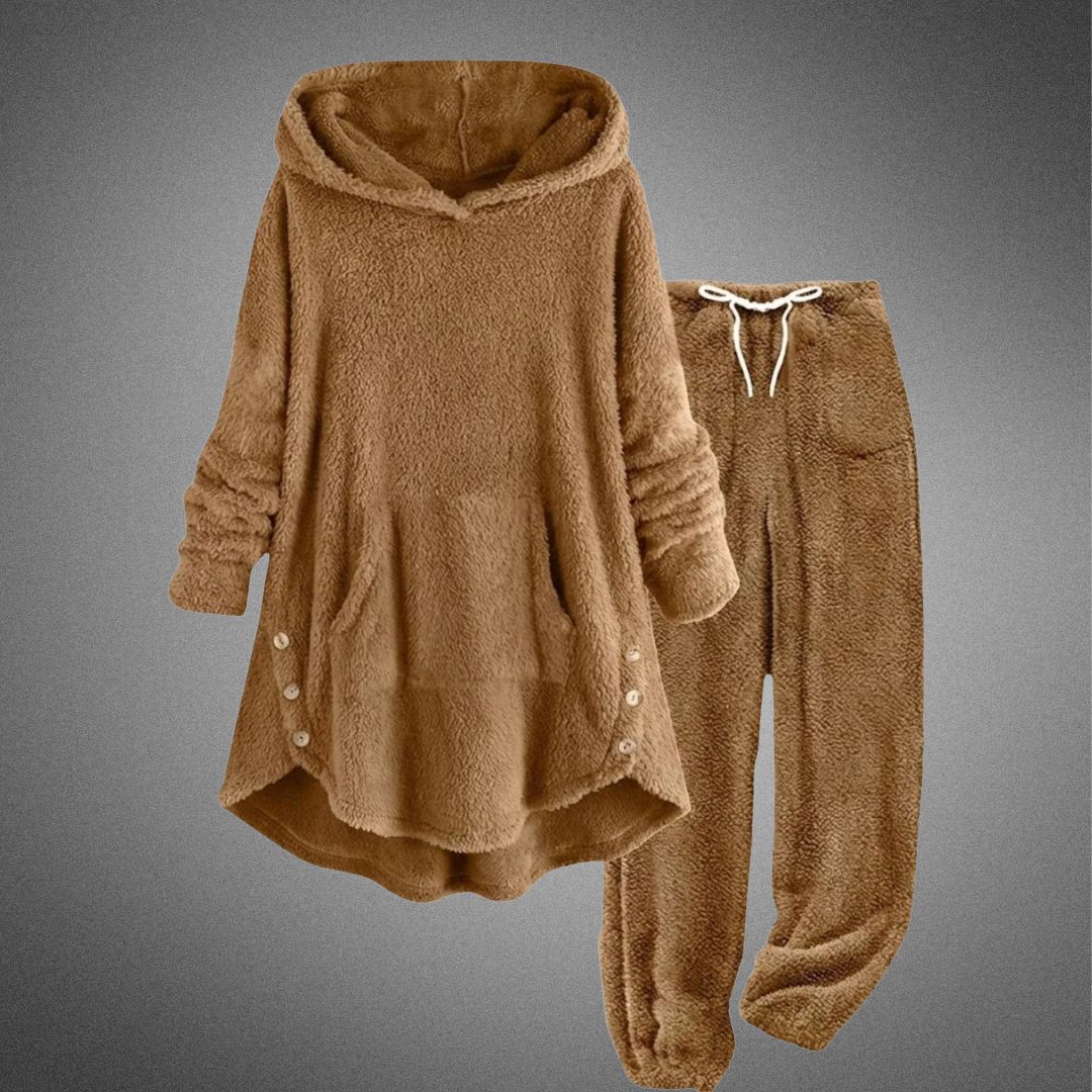 Delvorne | Women's Fleece Loungewear Set
