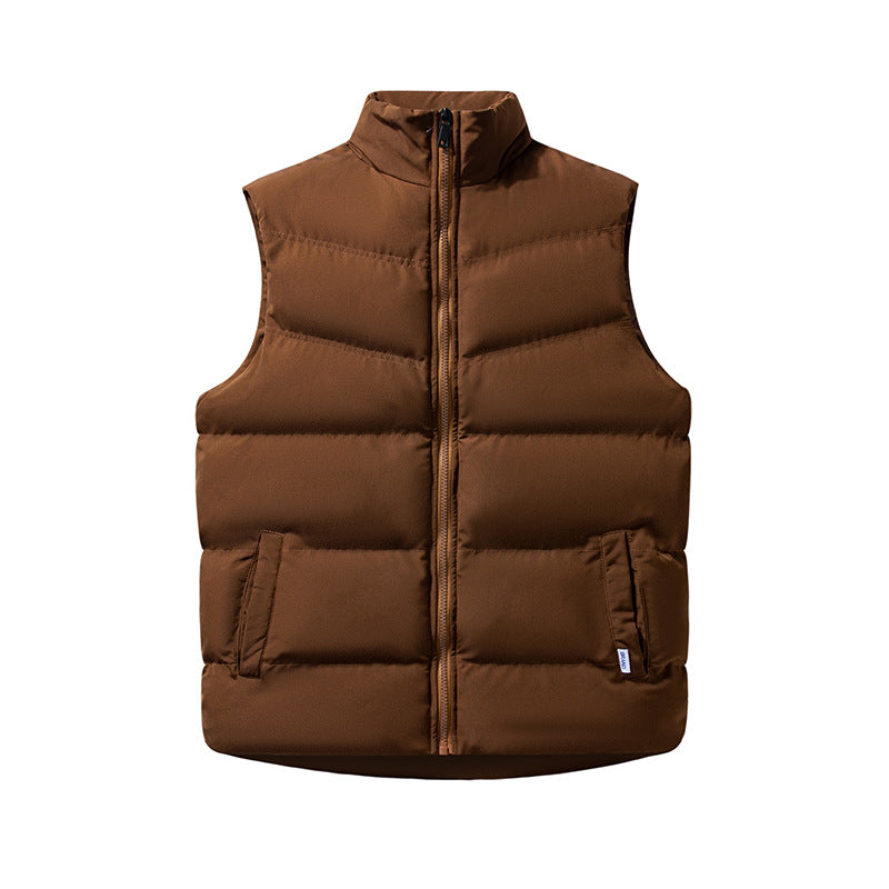 Delvorne | Women's Sleeveless Puffer Vest Zip-Up Gilet