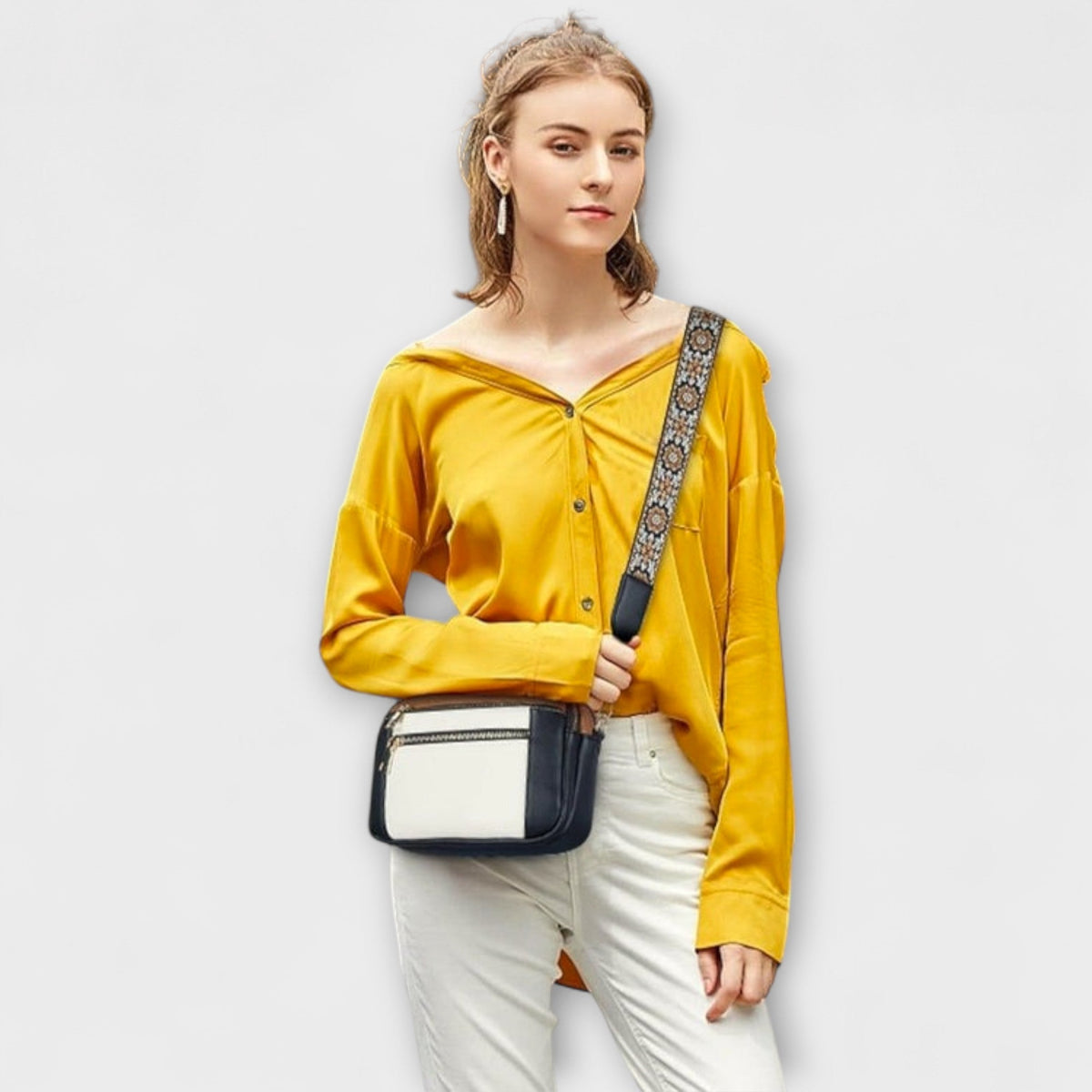 Sellie – Elegant Leather Shoulder Bag