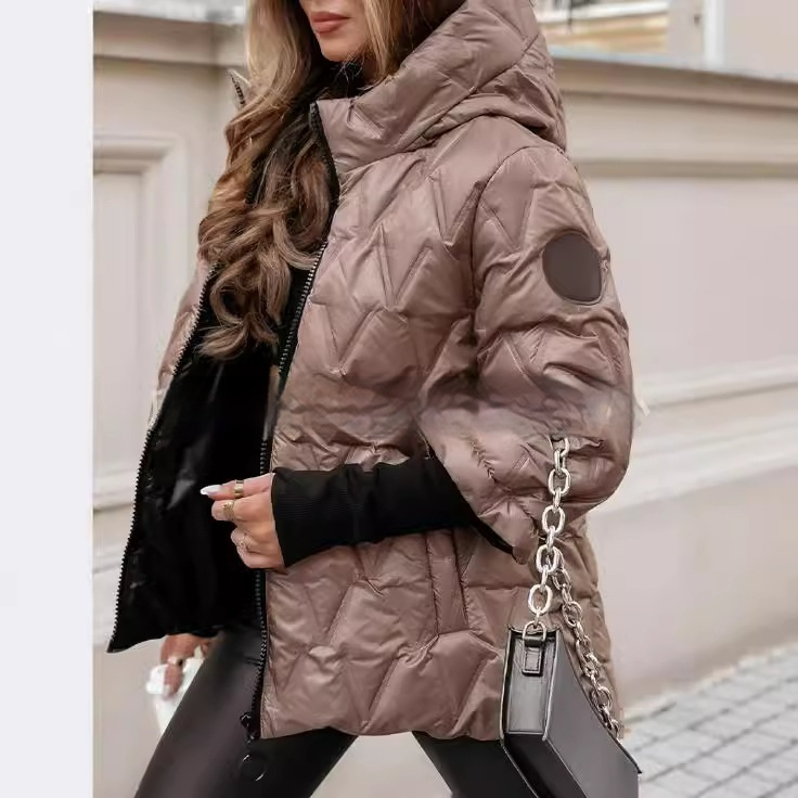Drevyn | Women's Hooded Quilted Puffer Jacket