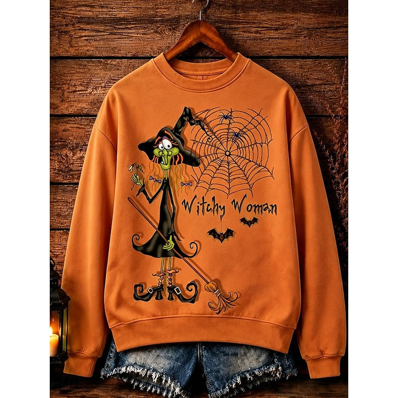 Druscilla | Women's Halloween Graphic Sweatshirt