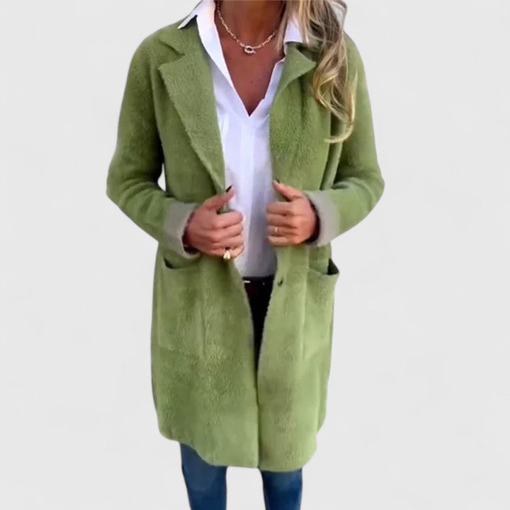 Embeth | Women's Long Button Cardigan