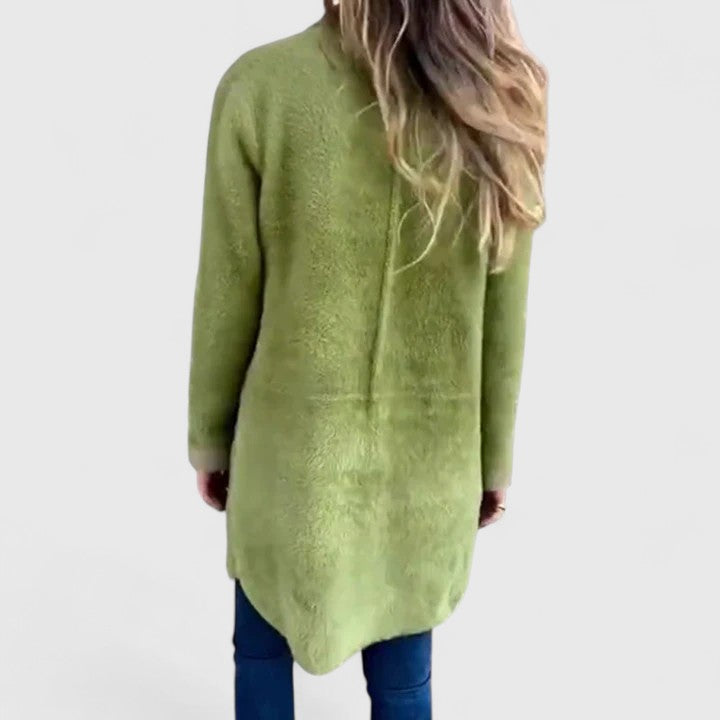 Embeth | Women's Long Button Cardigan