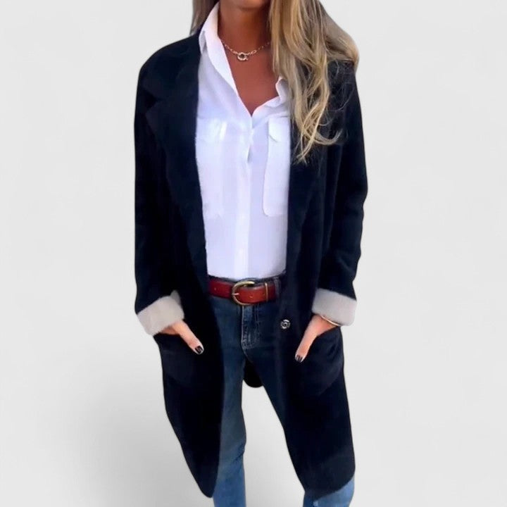 Embeth | Women's Long Button Cardigan