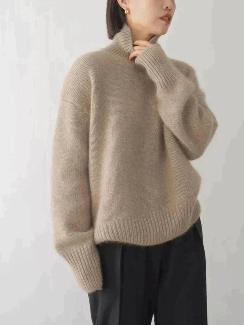 Fennick | Women's Oversized Turtleneck Sweater
