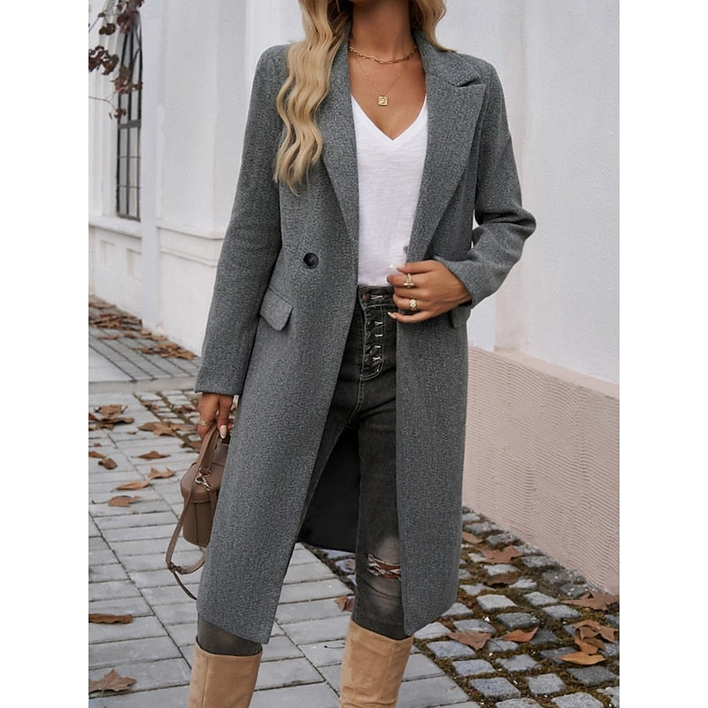 Halvara | Women's Longline Tailored Coat