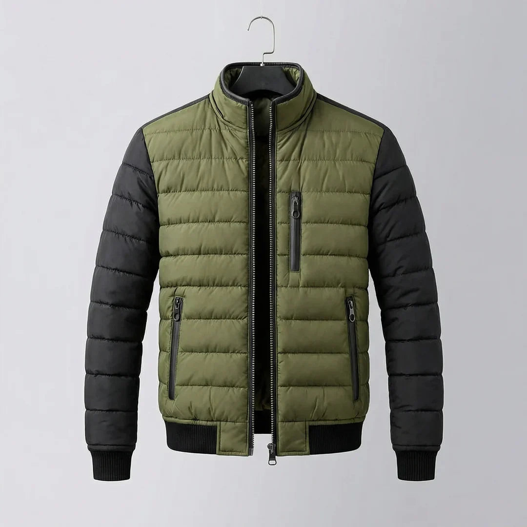 Mitchell - Quilted Zip-Up Jacket