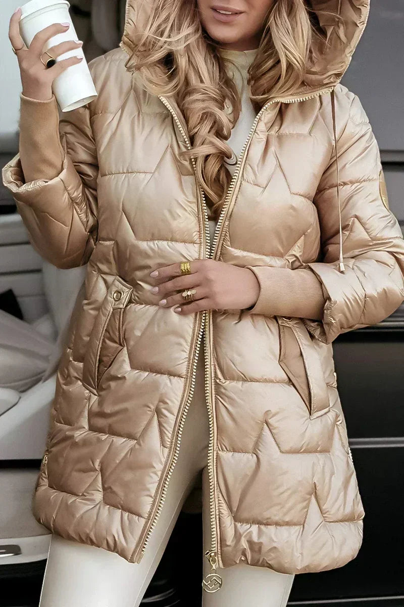 Mila | Women's Hooded Winter Coat Soft Cozy Lining Warm